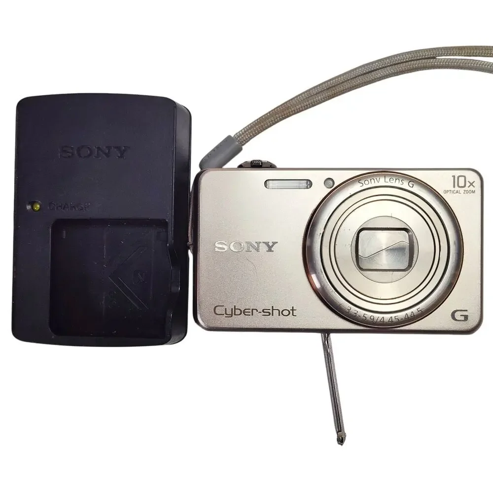 Sony Cyber-shot DSC-WX200 18.2MP 10x Zoom WiFi Gold Tested